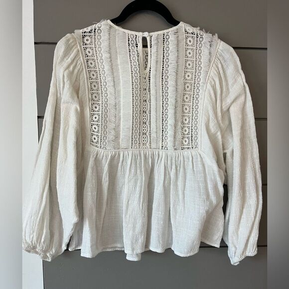Altar'd State | Embroidered Boho Peasant Blouse size Small EUC - Picture 5 of 7